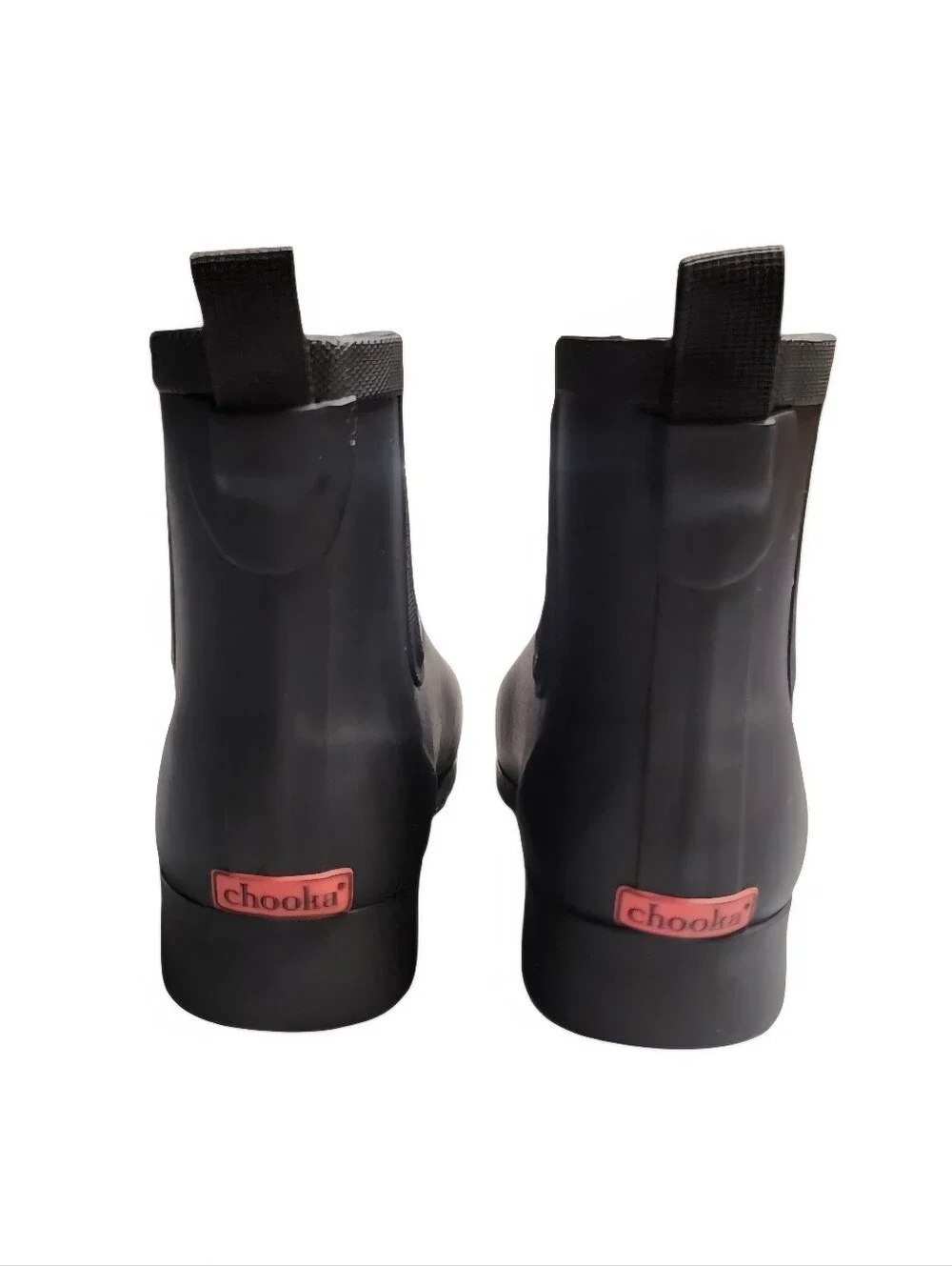 Chooka Women's Delridge Faux Fur Chelsea Rain Boot Size 6